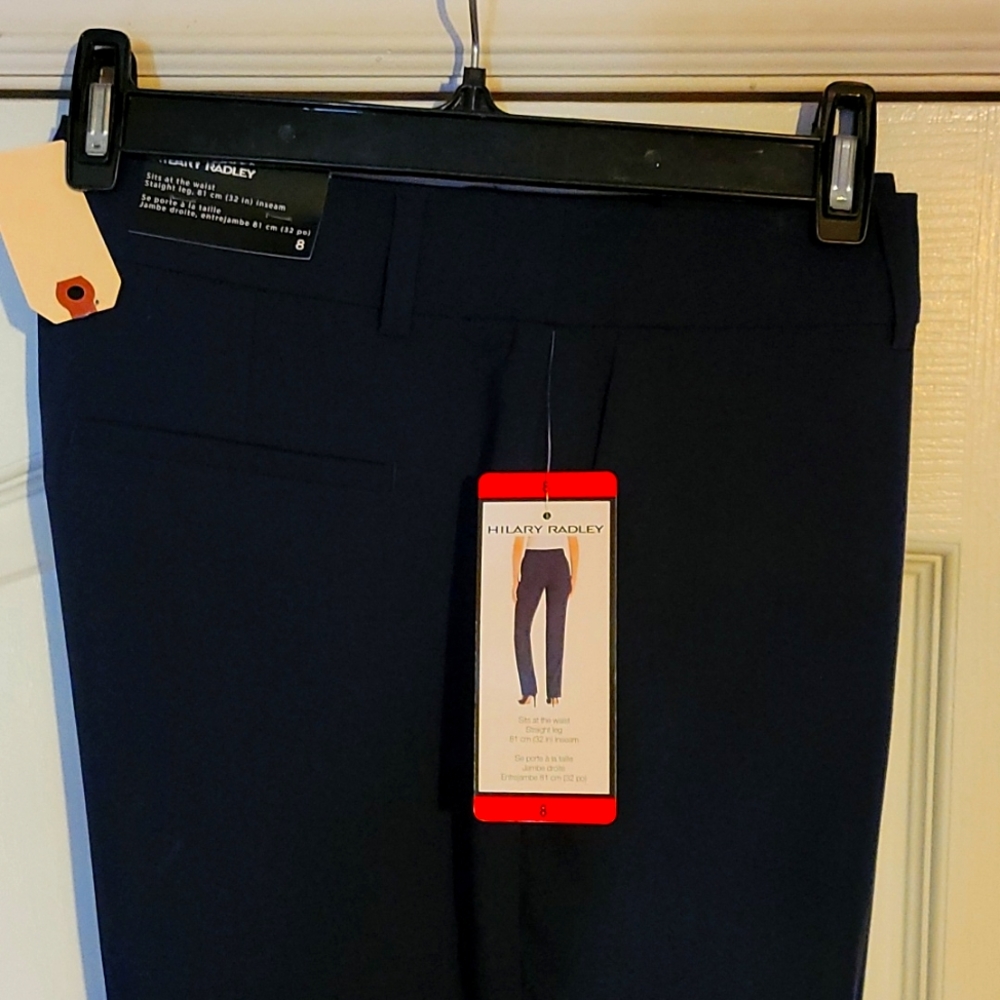 HILARY RADLEY LADIES SUIT PANTS SIZE 8